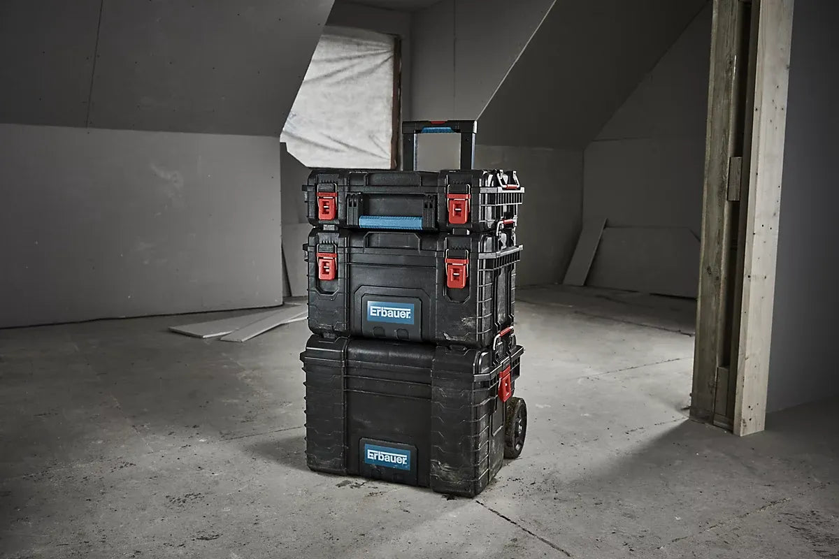 Erbauer Connecx Modular Storage 3 piece Toolbox set